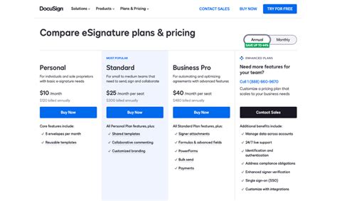 docug|Docusign Pricing .